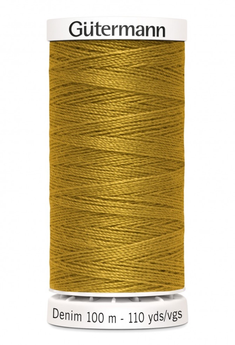 Gutermann Denim Sewing Thread - Black, 100m Spool, Heavy Duty Jeans Thread - View #10