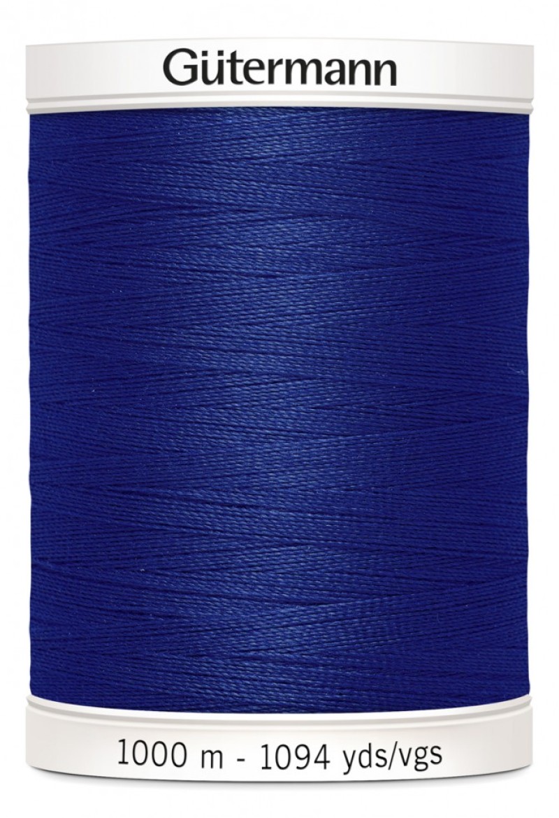 Gütermann Sew-All Nähgarn 1000 M Schwarz – Inklusive Gratis Minerva Crafts Bastelguide