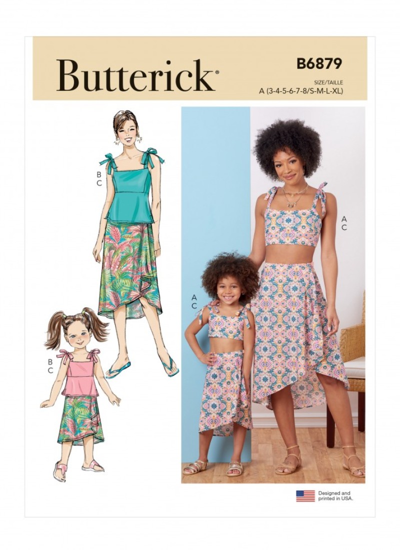 Butterick Paper Sewing Pattern 6879 | Minerva