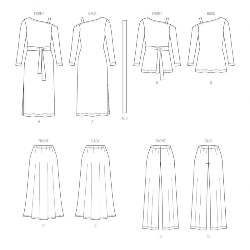 Butterick Paper Sewing Pattern 6913 | Minerva