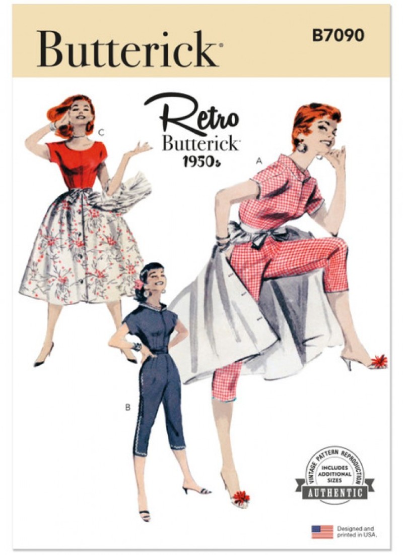 butterick vintage dress patterns 1950s Repro Sewing Pattern: Underbust Bow Dress. 5603 RARE Vintage 1950's Butterick Pattern
