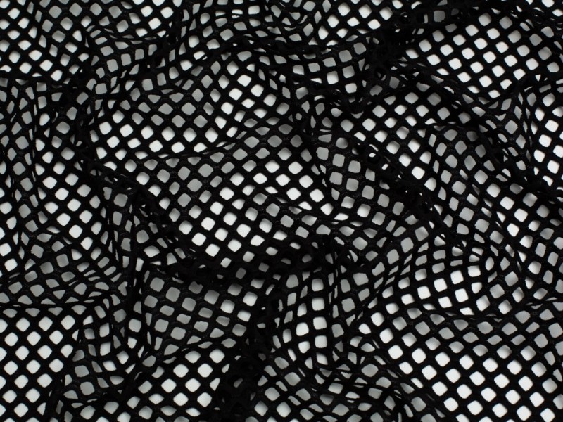 black fish net Stretch Mesh style fish net design brings an ambiance to any space Minerva Core Range Chunky Fish