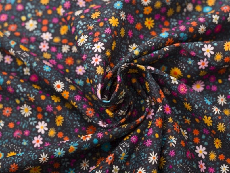 cotton sleepwear dress Signature Crisp Cotton Poplin - Black