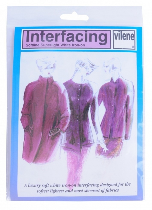 Vilene Vlieseline Superlight Iron On Interfacing White