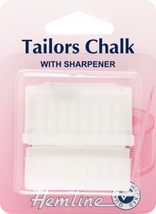 Hemline Tailors Chalk With Sharpener