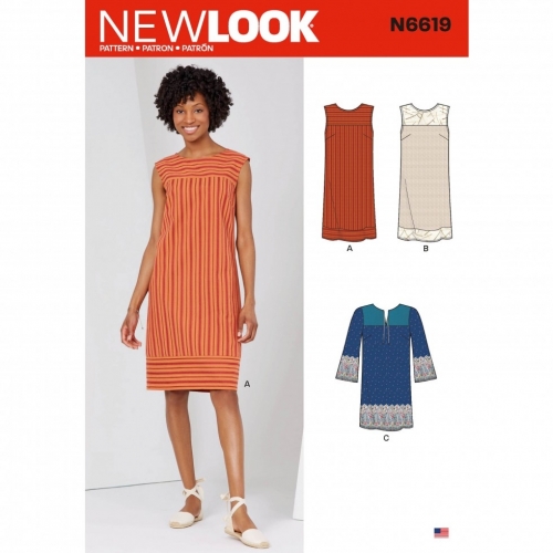New Look Paper Sewing Pattern 6619