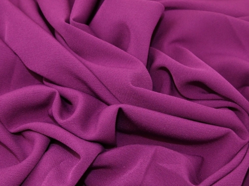 Lady McElroy Sydney Four Way Stretch Woven Suiting Fabric Magenta