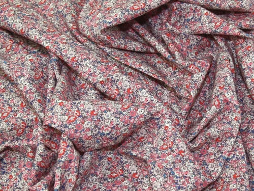 Lady McElroy Marlie Cotton Lawn Fabric Cherry