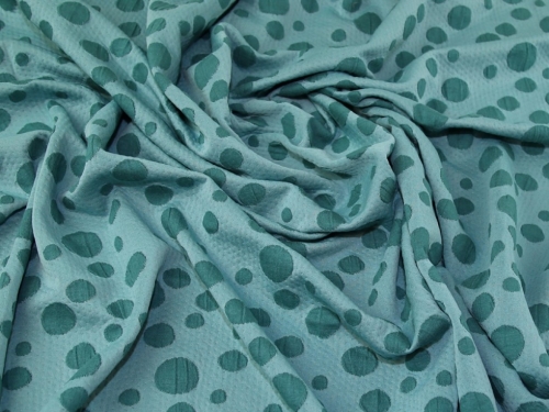 Lady McElroy Textured Stretch Knit Fabric Spearmint