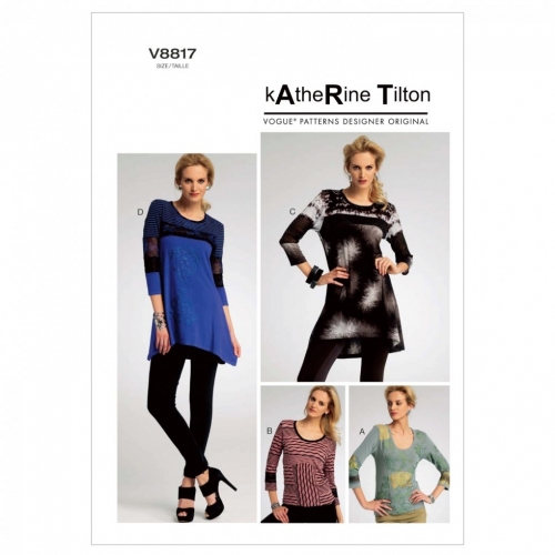 Vogue Paper Sewing Pattern 8817