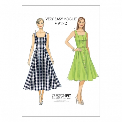 Vogue Paper Sewing Pattern 9182