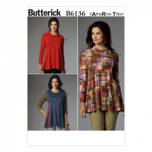 Butterick Paper Sewing Pattern 6136