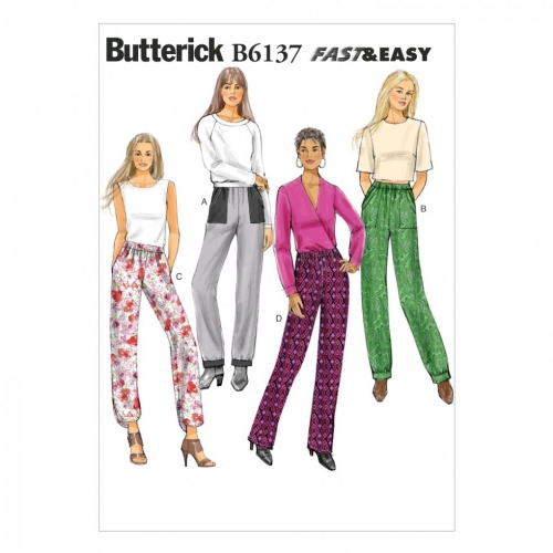 Butterick Paper Sewing Pattern 6137