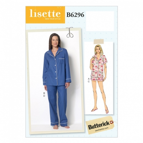 Butterick Paper Sewing Pattern 6296