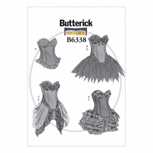 Butterick Paper Sewing Pattern 6338