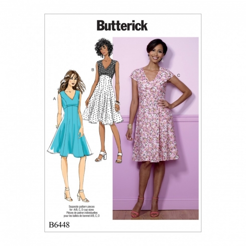 Butterick Paper Sewing Pattern 6448