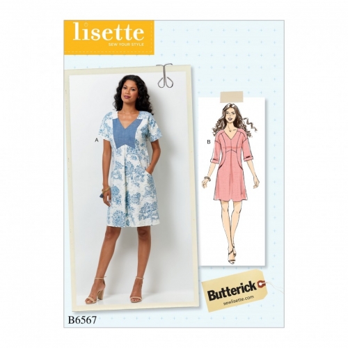 Butterick Paper Sewing Pattern 6567