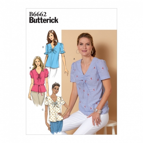 Butterick Paper Sewing Pattern 6662