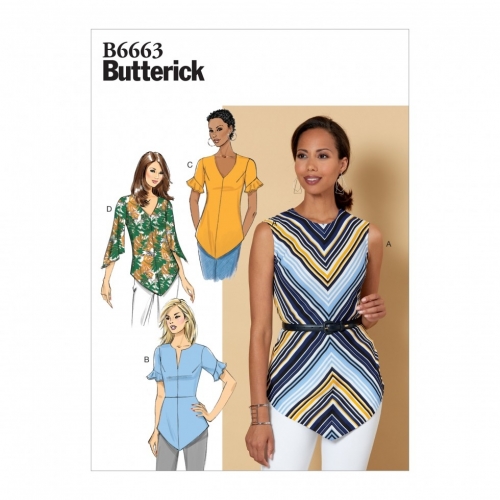 Butterick Paper Sewing Pattern 6663