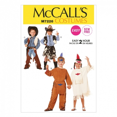 McCalls Paper Sewing Pattern 7226