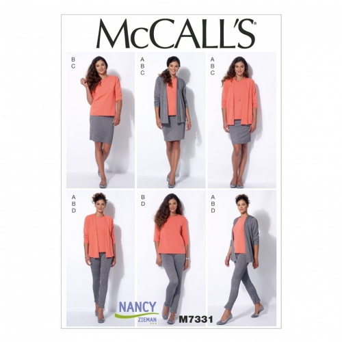 McCalls Paper Sewing Pattern 7331