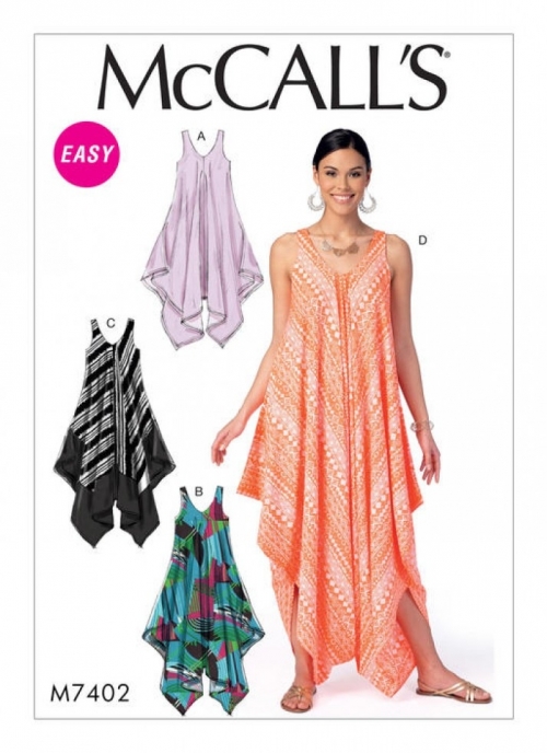 McCalls Paper Sewing Pattern 7402