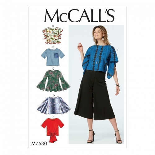 McCalls Paper Sewing Pattern 7630