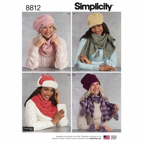 Simplicity Paper Sewing Pattern 8812