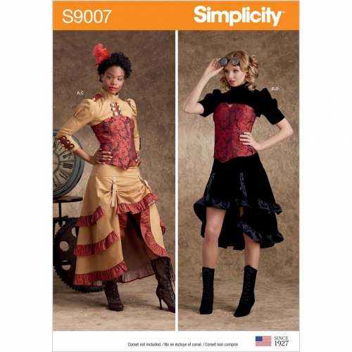 Simplicity Paper Sewing Pattern 9007