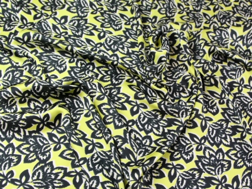 John Kaldor Cassandra Charmeuse Silky Satin Fabric Yellow