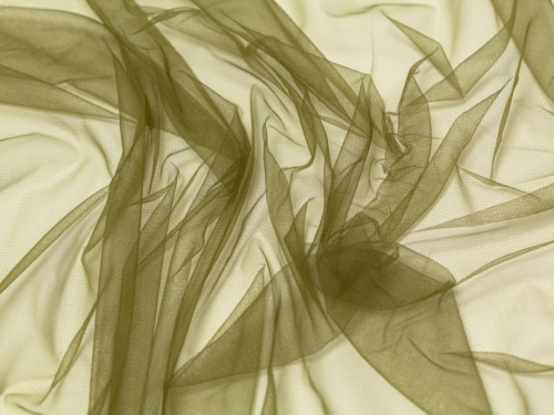 Minerva Core Range Dolce Vita Soft Italian Tulle Fabric Bosco