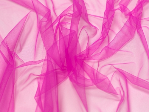 Minerva Core Range Dolce Vita Soft Italian Tulle Fabric Cyclamen