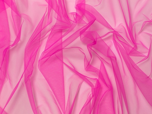 Minerva Core Range Dolce Vita Soft Italian Tulle Fabric Fuxia