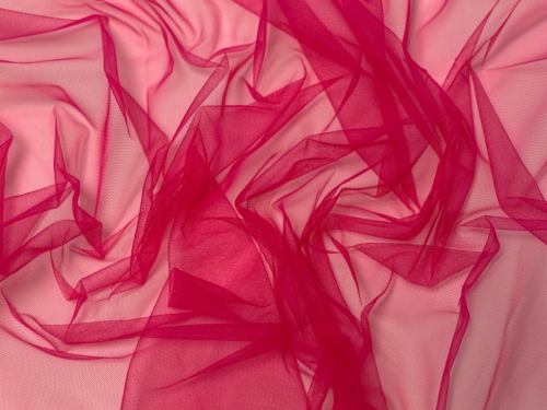 Minerva Core Range Dolce Vita Soft Italian Tulle Fabric Lampone
