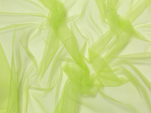 Minerva Core Range Dolce Vita Soft Italian Tulle Fabric Lime Green