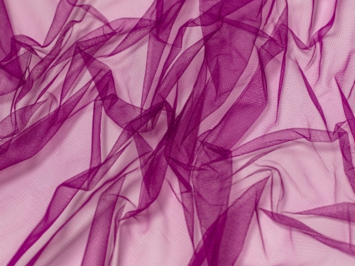 Minerva Core Range Dolce Vita Soft Italian Tulle Fabric Porpora