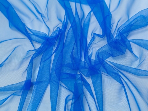 Minerva Core Range Dolce Vita Soft Italian Tulle Fabric Royal Blue