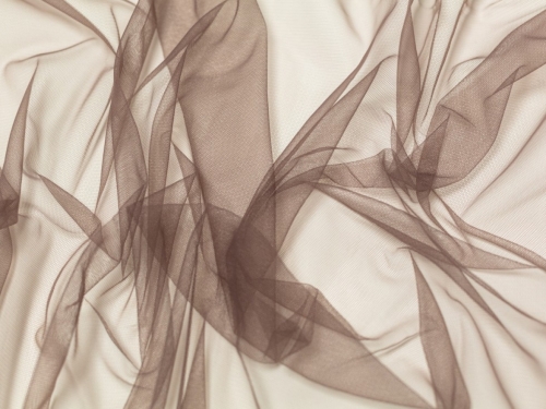 Minerva Core Range Dolce Vita Soft Italian Tulle Fabric Visone