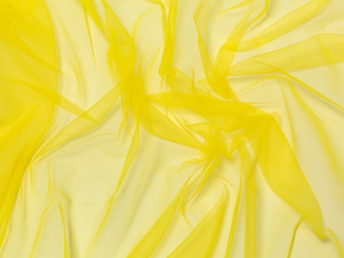 Minerva Core Range Dolce Vita Soft Italian Tulle Fabric Yellow
