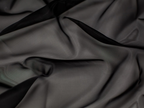 Minerva Core Range Holcombe Stiff Net Fabric Black