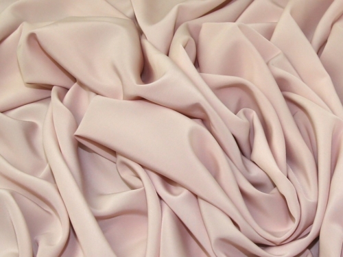 Minerva Core Range Juliet Smooth Peachskin Crepe Fabric Beige