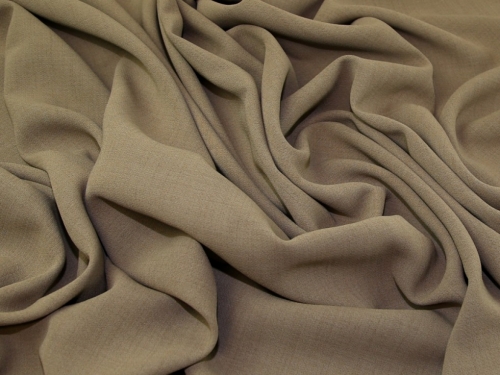 Minerva Core Range Lugano Crepe Fabric Tawny Beige