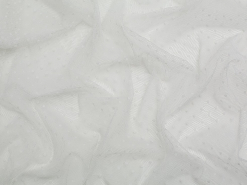 Minerva Core Range Madalaine Tulle Net Fabric Ivory