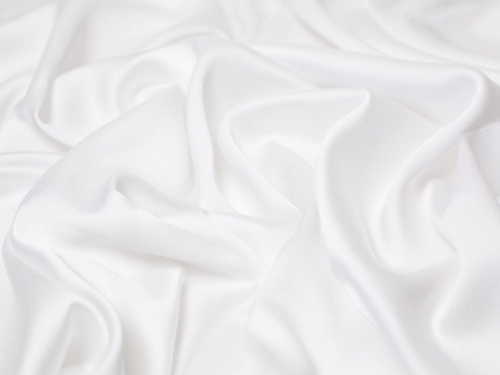 Minerva Core Range Nostalgic Crepe Back Satin Fabric White