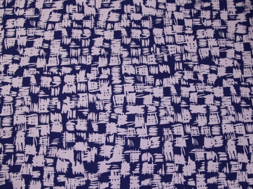 John Kaldor Pease Blossom Crepe Fabric Purple
