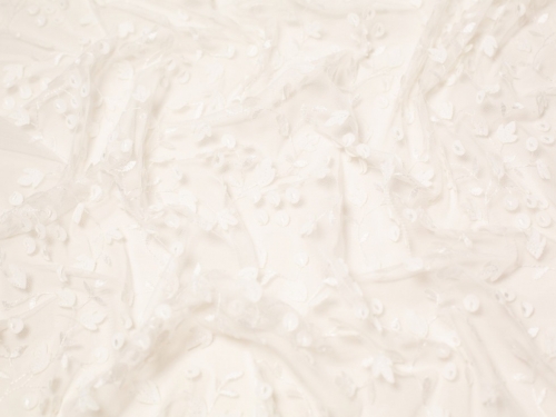 Minerva Core Range Petra Embroidered Lace Fabric Ivory