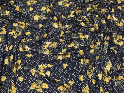 John Kaldor Portia ITY Silky Stretch Knit Fabric Yellow