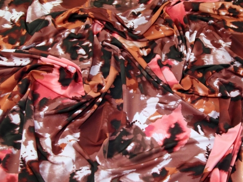 John Kaldor Portia ITY Silky Stretch Knit Fabric Brown