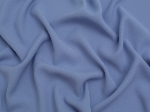 Minerva Core Range Prestige Polyester Crepe Fabric Dusty Blue