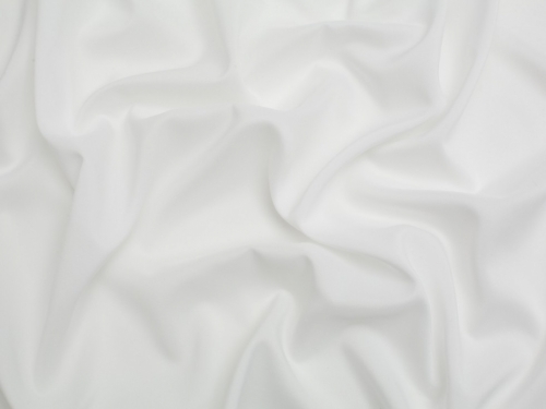 Minerva Core Range Sensation Stretch Woven Sheer Chiffon Fabric Ivory